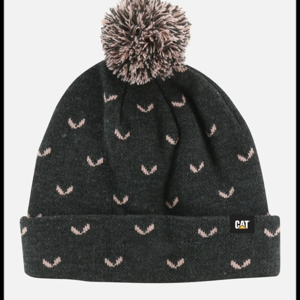 CAT Pom Beanie